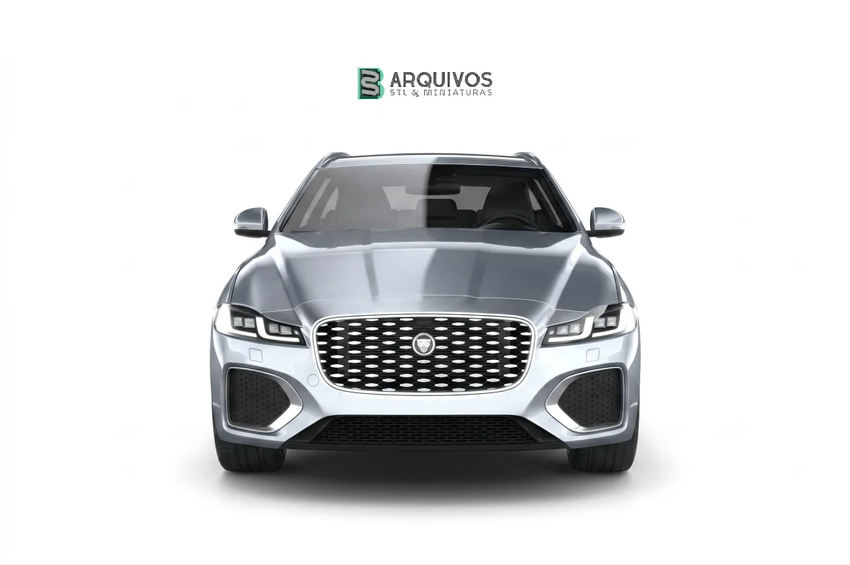 Modelo 3D STL - Jaguar XF Wagon 2021 — foto 4